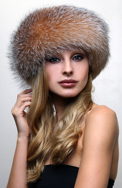 Crystal Fox Fur Headband 0133