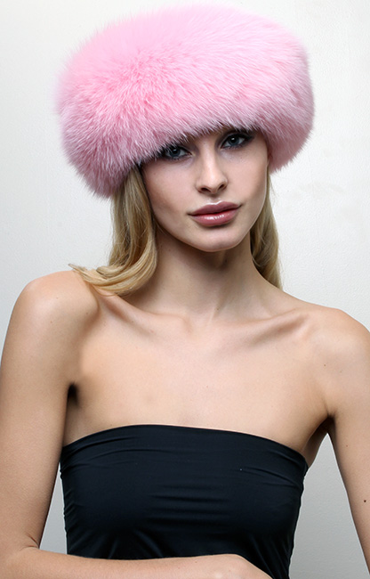 Pink Fox Headband 0130